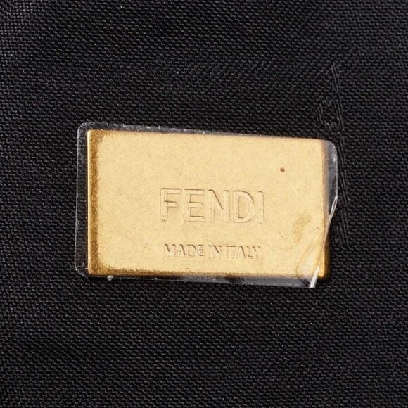 Fendi Blue/Black FF Nylon Small Joshua Backpack Bag - 8BZ048 - Picture 9 of 11